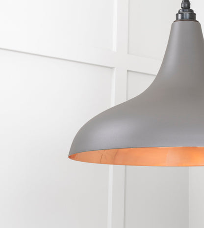Smooth Copper Frankley Pendant by From The Anvil