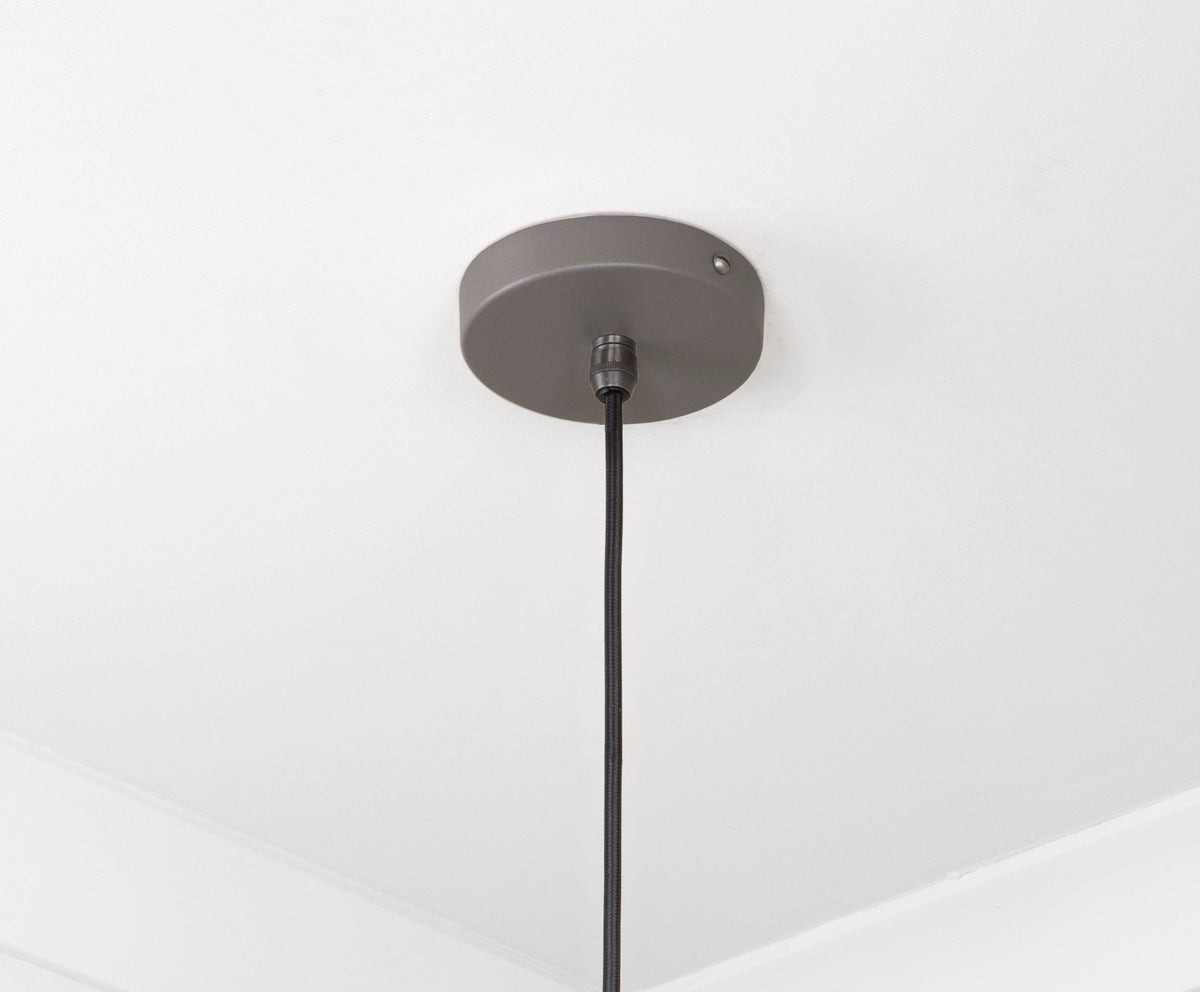Smooth Copper Frankley Pendant by From The Anvil