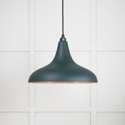 Smooth Copper Frankley Pendant by From The Anvil