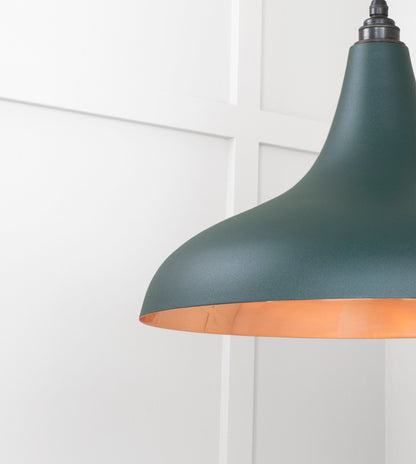 Smooth Copper Frankley Pendant by From The Anvil