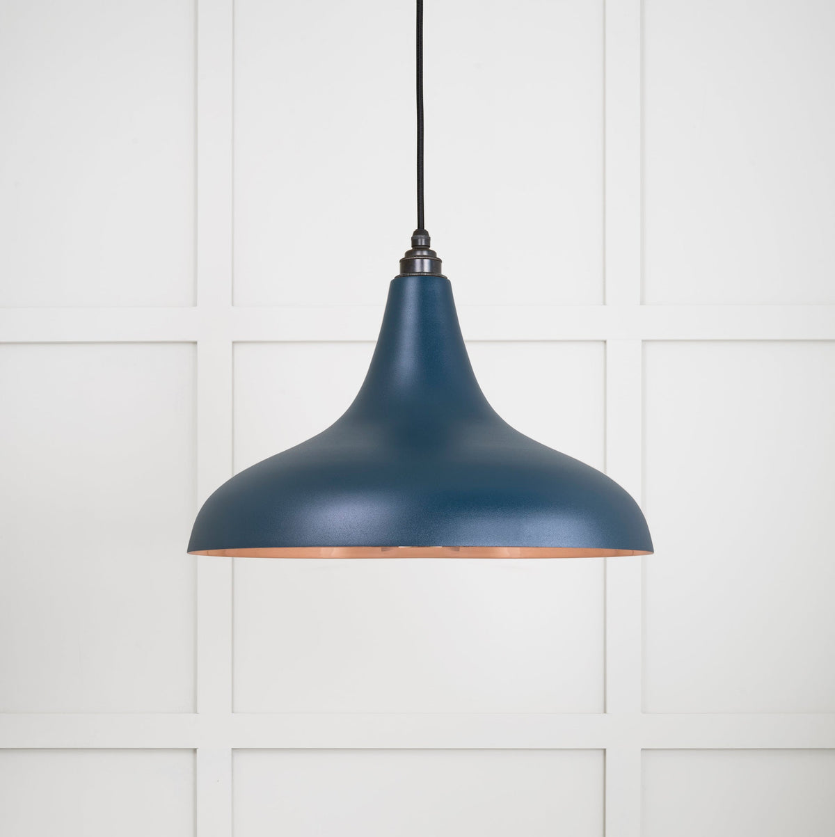 Smooth Copper Frankley Pendant by From The Anvil