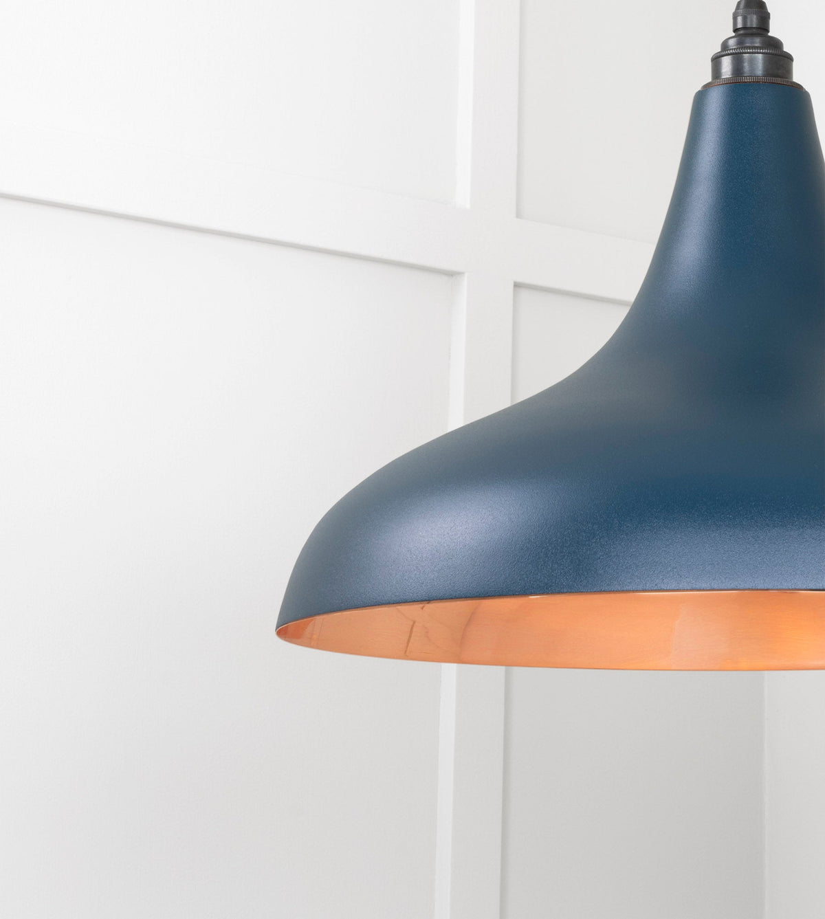 Smooth Copper Frankley Pendant by From The Anvil