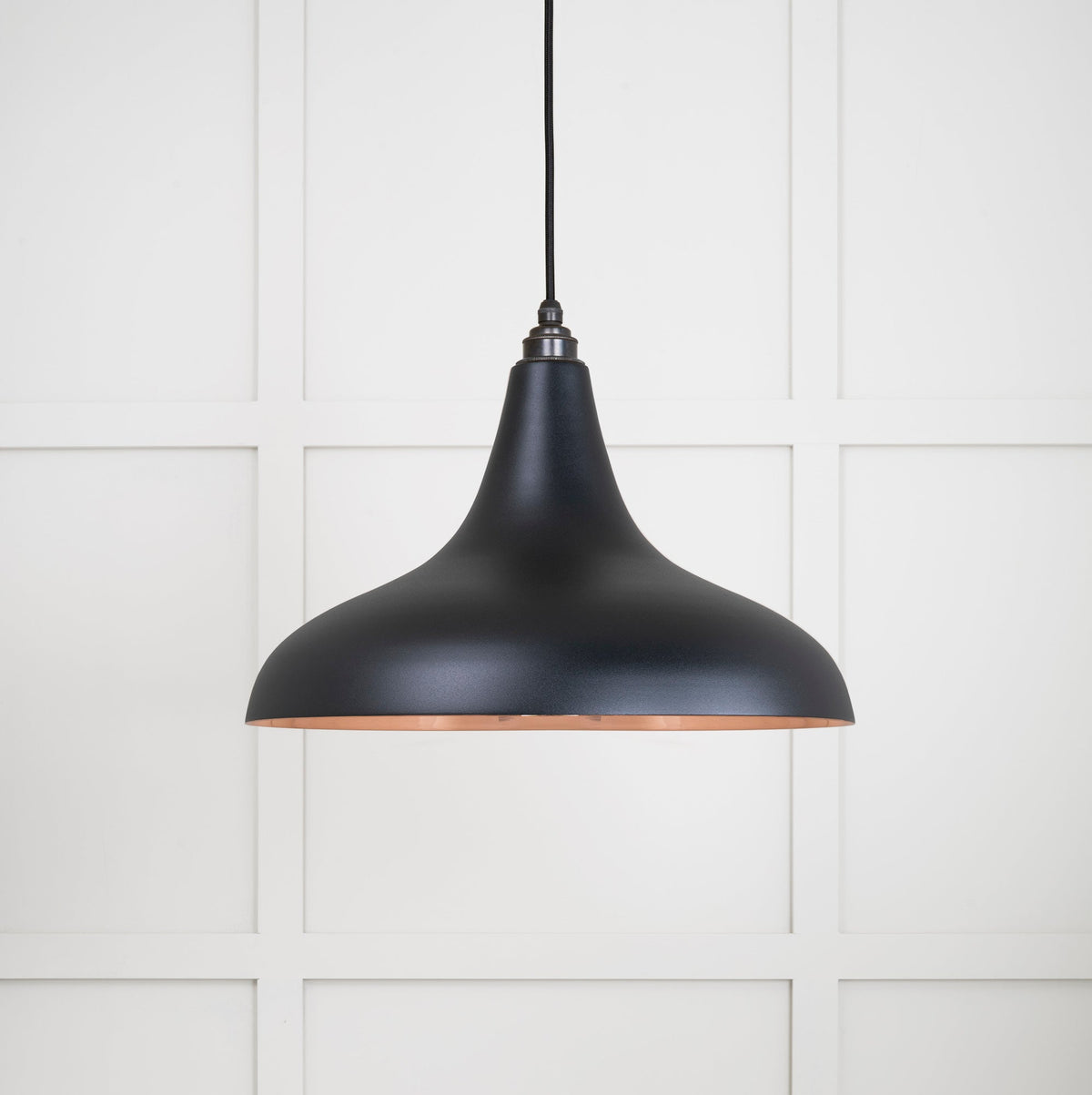 Smooth Copper Frankley Pendant by From The Anvil