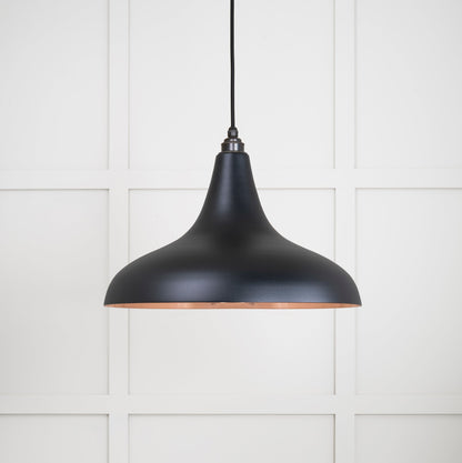 Smooth Copper Frankley Pendant by From The Anvil