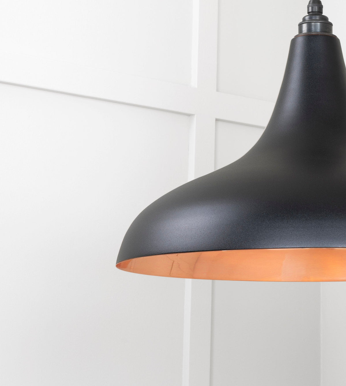Smooth Copper Frankley Pendant by From The Anvil