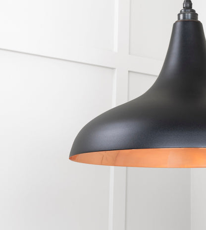 Smooth Copper Frankley Pendant by From The Anvil