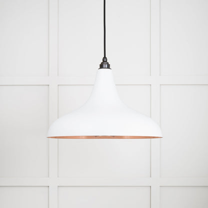 Smooth Copper Frankley Pendant by From The Anvil