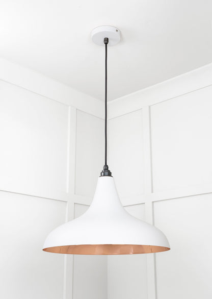 Smooth Copper Frankley Pendant by From The Anvil