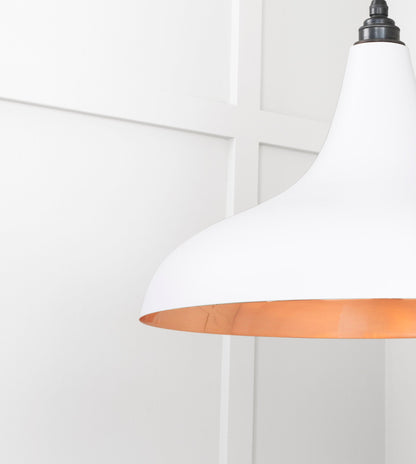 Smooth Copper Frankley Pendant by From The Anvil