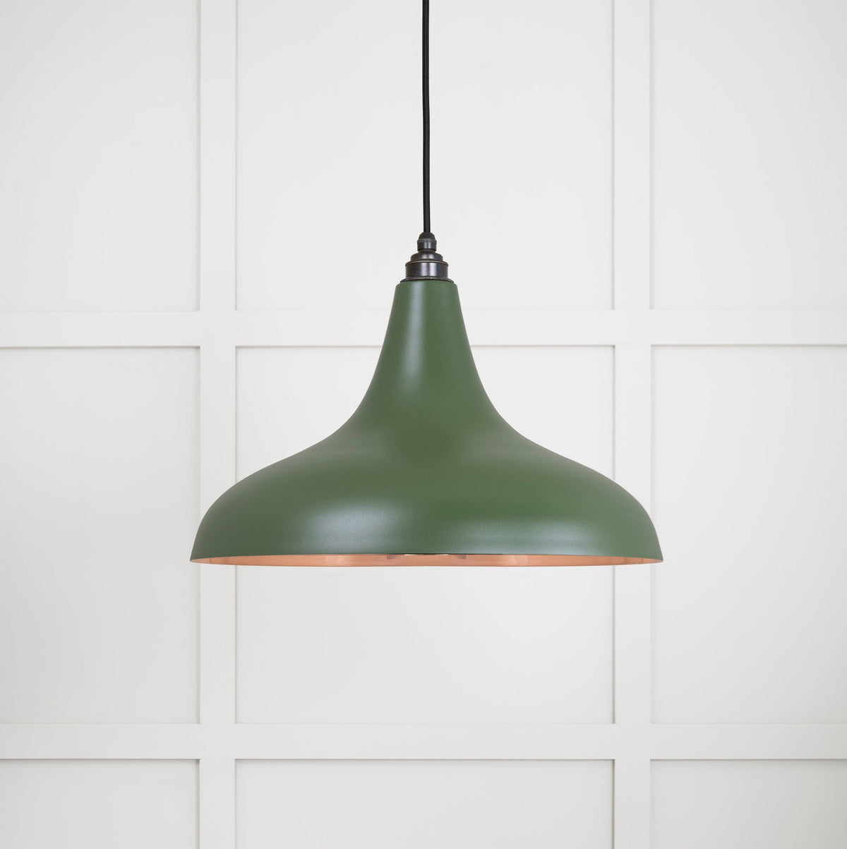 Smooth Copper Frankley Pendant by From The Anvil