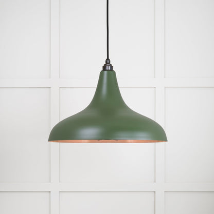 Smooth Copper Frankley Pendant by From The Anvil