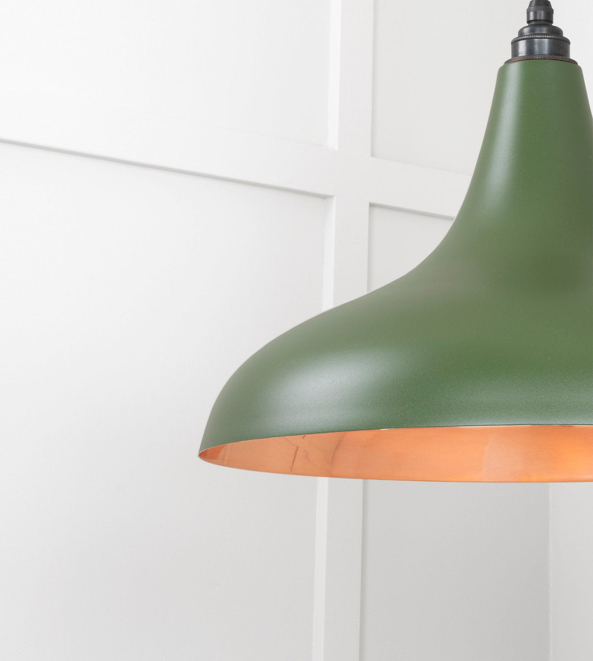 Smooth Copper Frankley Pendant by From The Anvil