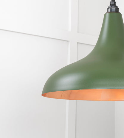 Smooth Copper Frankley Pendant by From The Anvil
