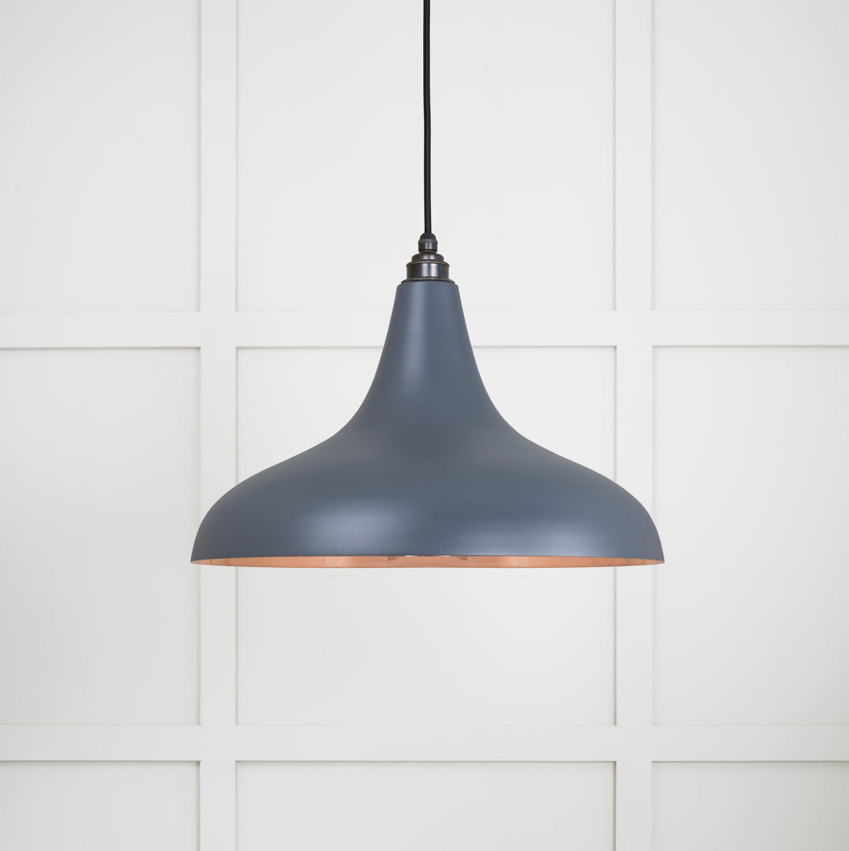 Smooth Copper Frankley Pendant by From The Anvil
