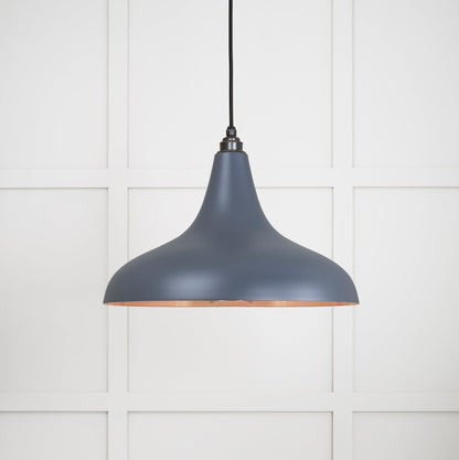 Smooth Copper Frankley Pendant by From The Anvil