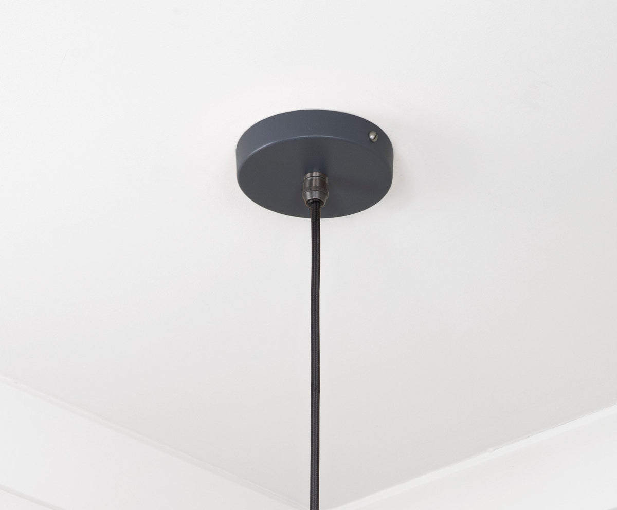 Smooth Copper Frankley Pendant by From The Anvil