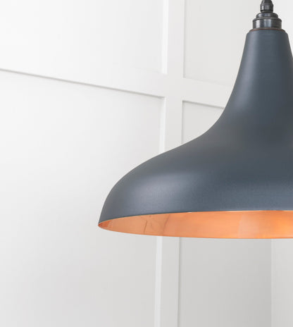 Smooth Copper Frankley Pendant by From The Anvil