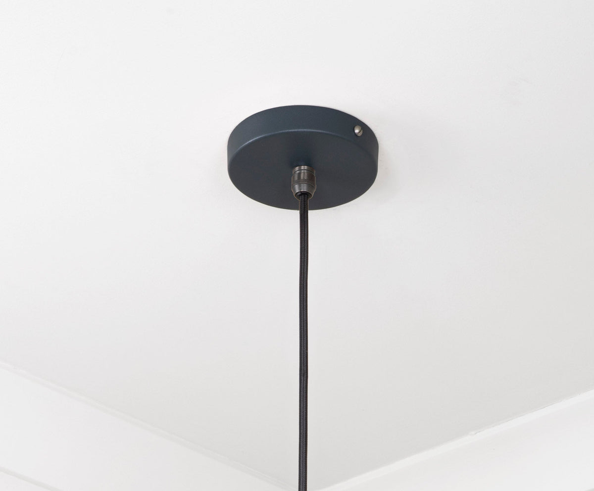 Smooth Copper Frankley Pendant by From The Anvil