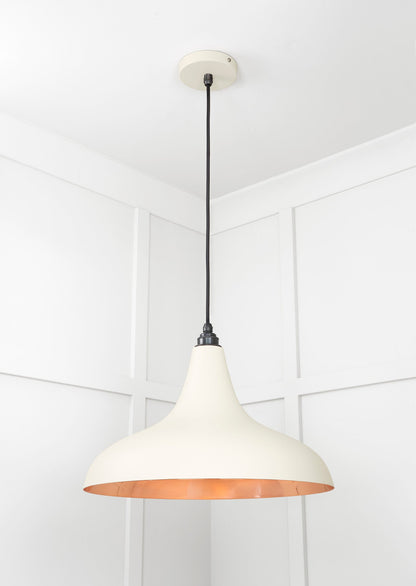 Smooth Copper Frankley Pendant by From The Anvil