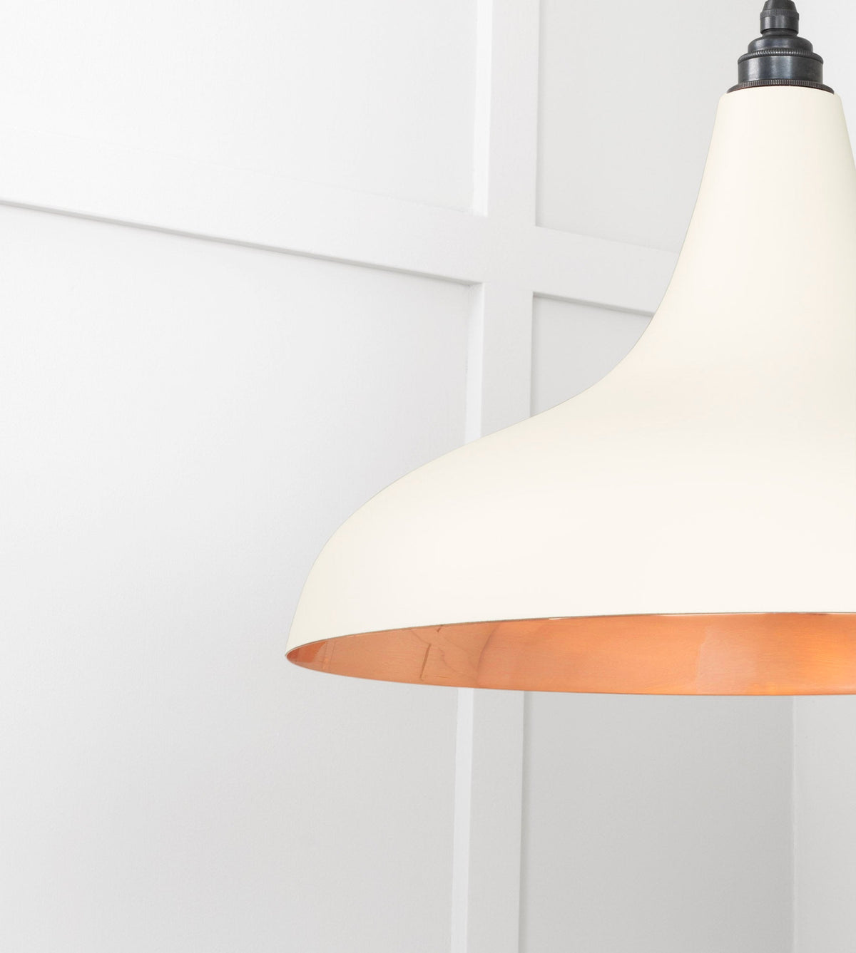 Smooth Copper Frankley Pendant by From The Anvil