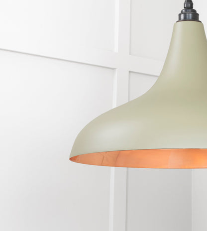 Smooth Copper Frankley Pendant by From The Anvil