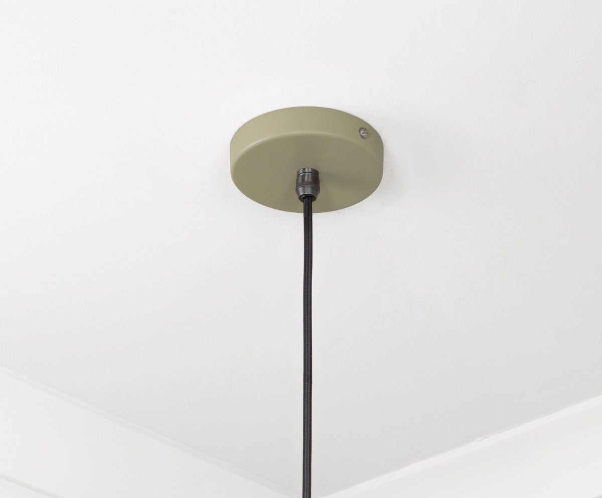 Smooth Copper Frankley Pendant by From The Anvil