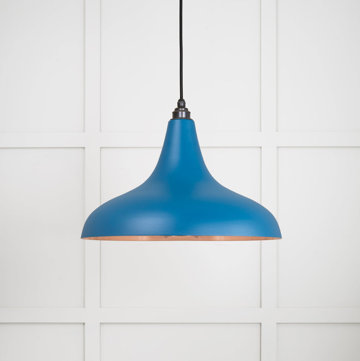 Smooth Copper Frankley Pendant by From The Anvil