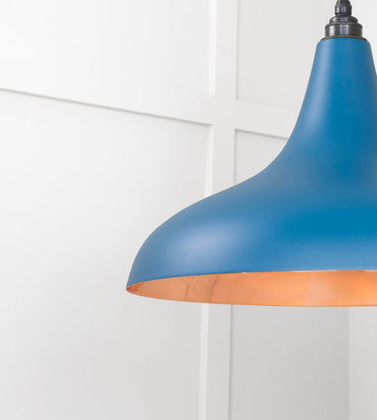 Smooth Copper Frankley Pendant by From The Anvil