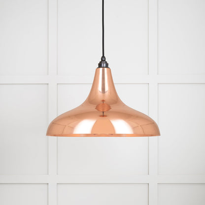 From The Anvil's Smooth Copper Smooth Copper Frankley Pendant