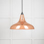 From The Anvil's Smooth Copper Smooth Copper Frankley Pendant