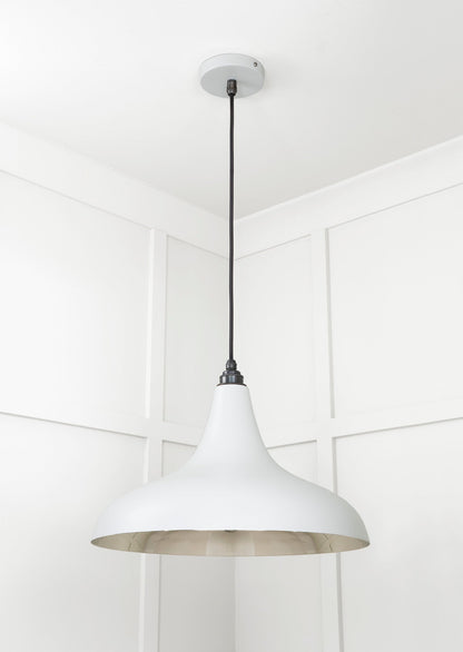 Smooth Nickel Frankley Pendant by From The Anvil