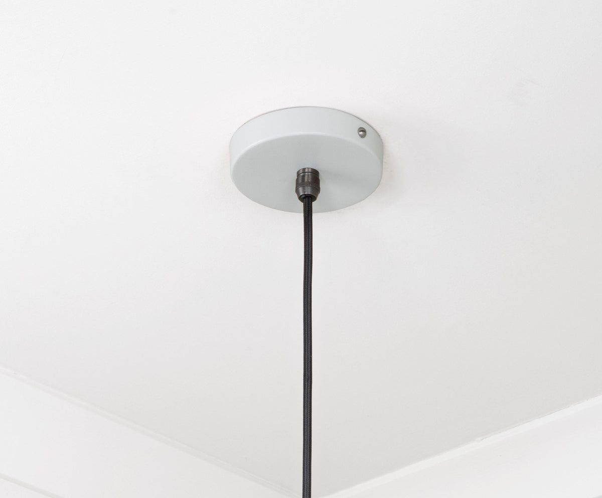 Smooth Nickel Frankley Pendant by From The Anvil