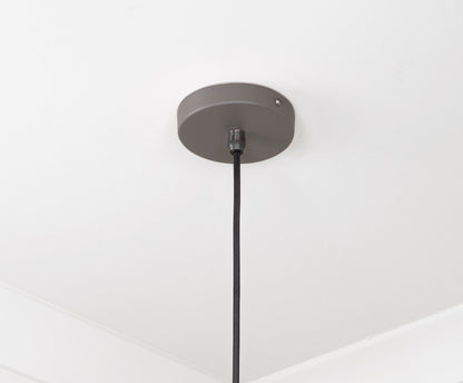 Smooth Nickel Frankley Pendant by From The Anvil