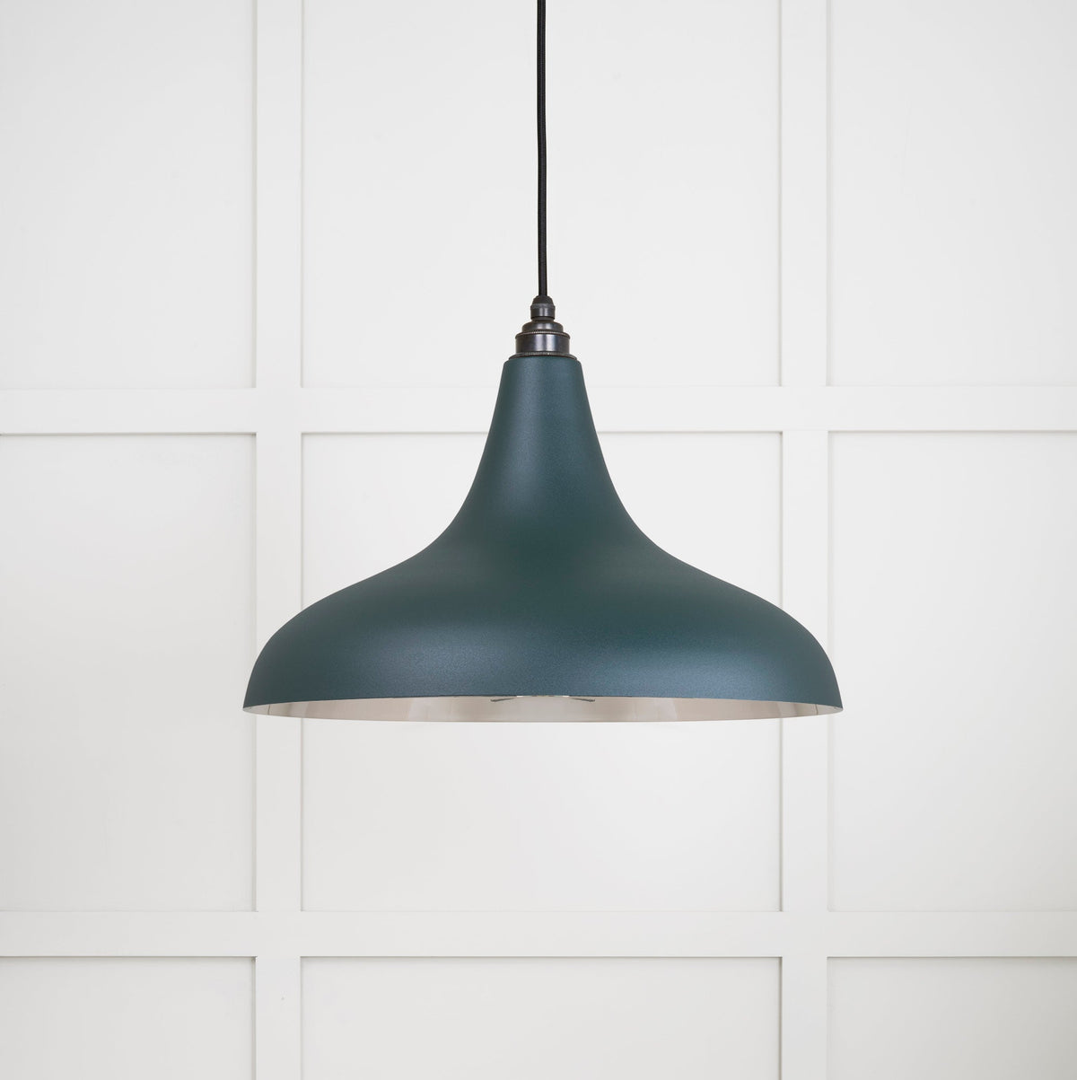 Smooth Nickel Frankley Pendant by From The Anvil