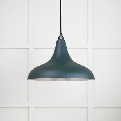 Smooth Nickel Frankley Pendant by From The Anvil