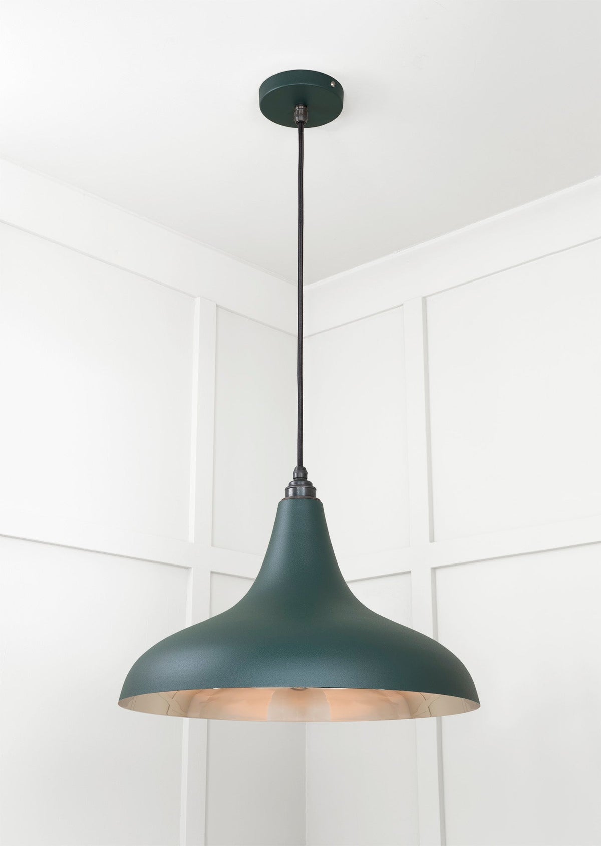Smooth Nickel Frankley Pendant by From The Anvil