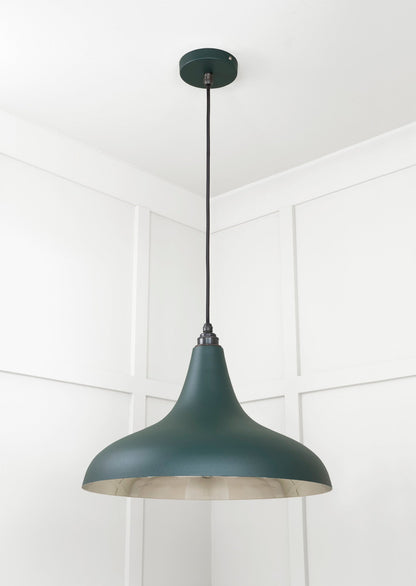 Smooth Nickel Frankley Pendant by From The Anvil