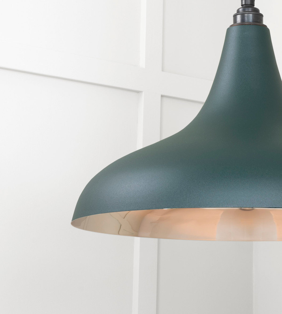 Smooth Nickel Frankley Pendant by From The Anvil
