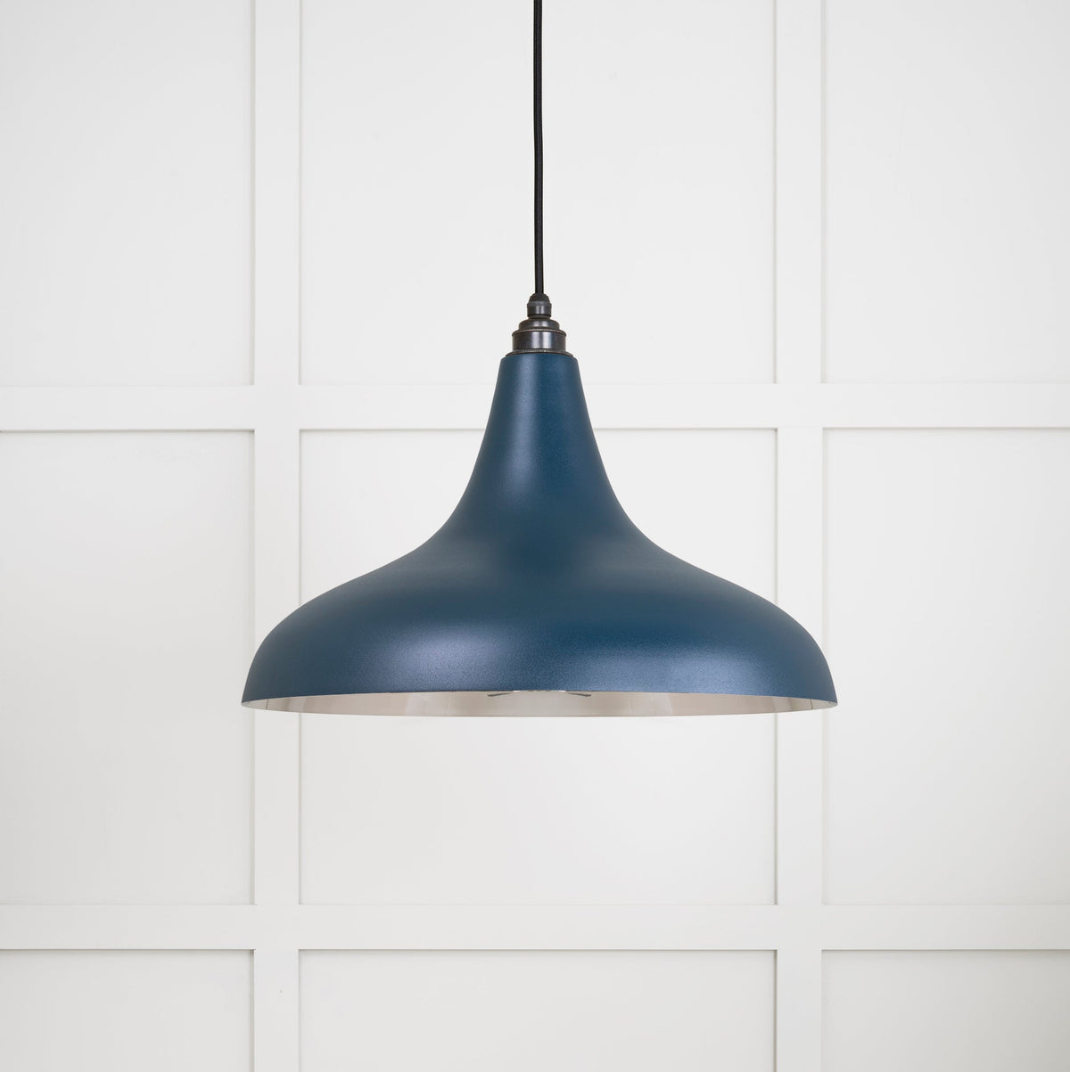 Smooth Nickel Frankley Pendant by From The Anvil