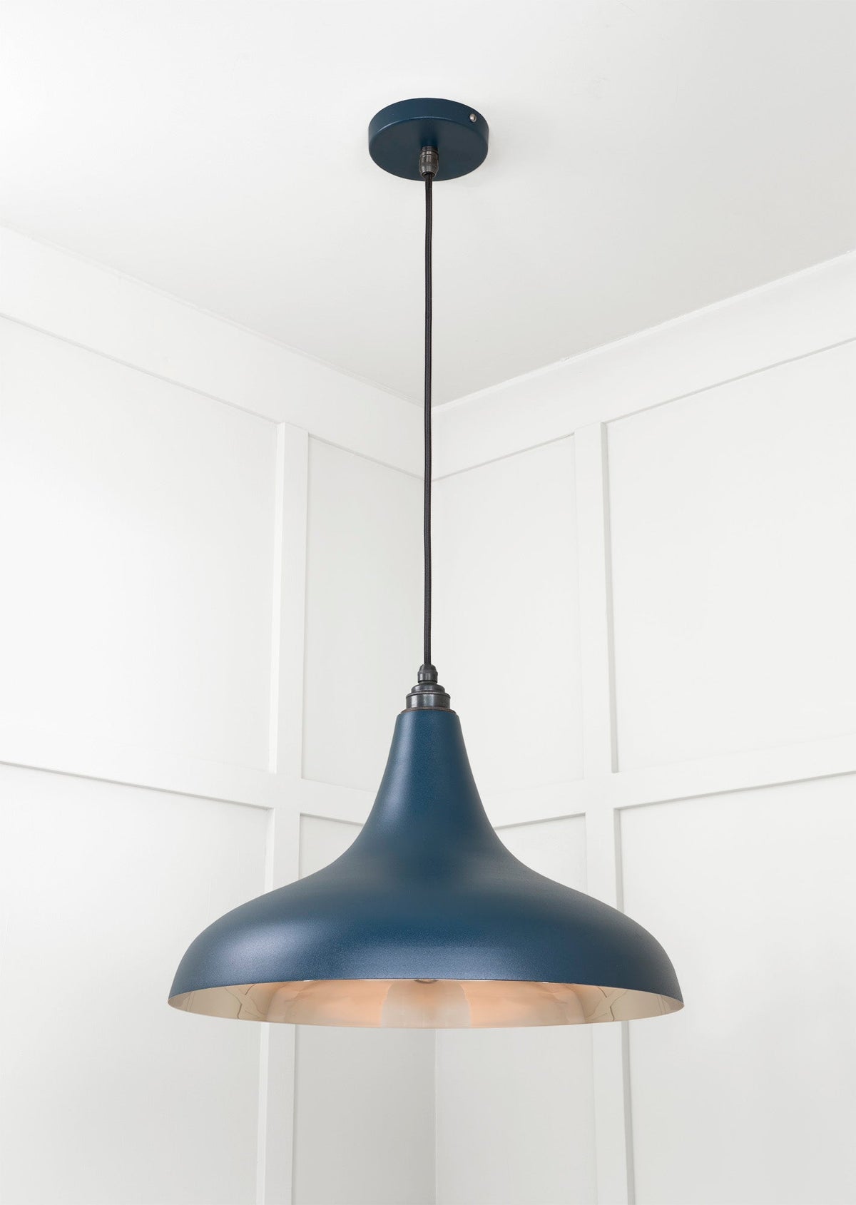 Smooth Nickel Frankley Pendant by From The Anvil