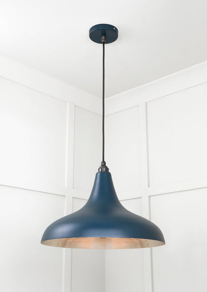 Smooth Nickel Frankley Pendant by From The Anvil