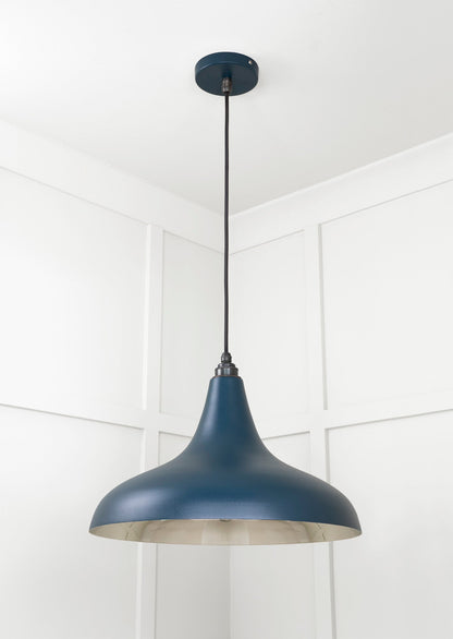 Smooth Nickel Frankley Pendant by From The Anvil