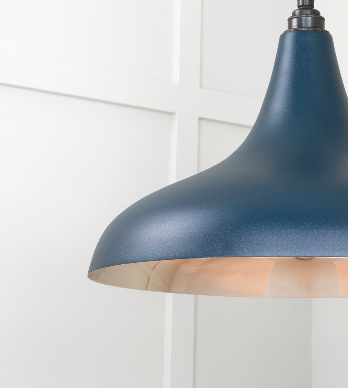 Smooth Nickel Frankley Pendant by From The Anvil