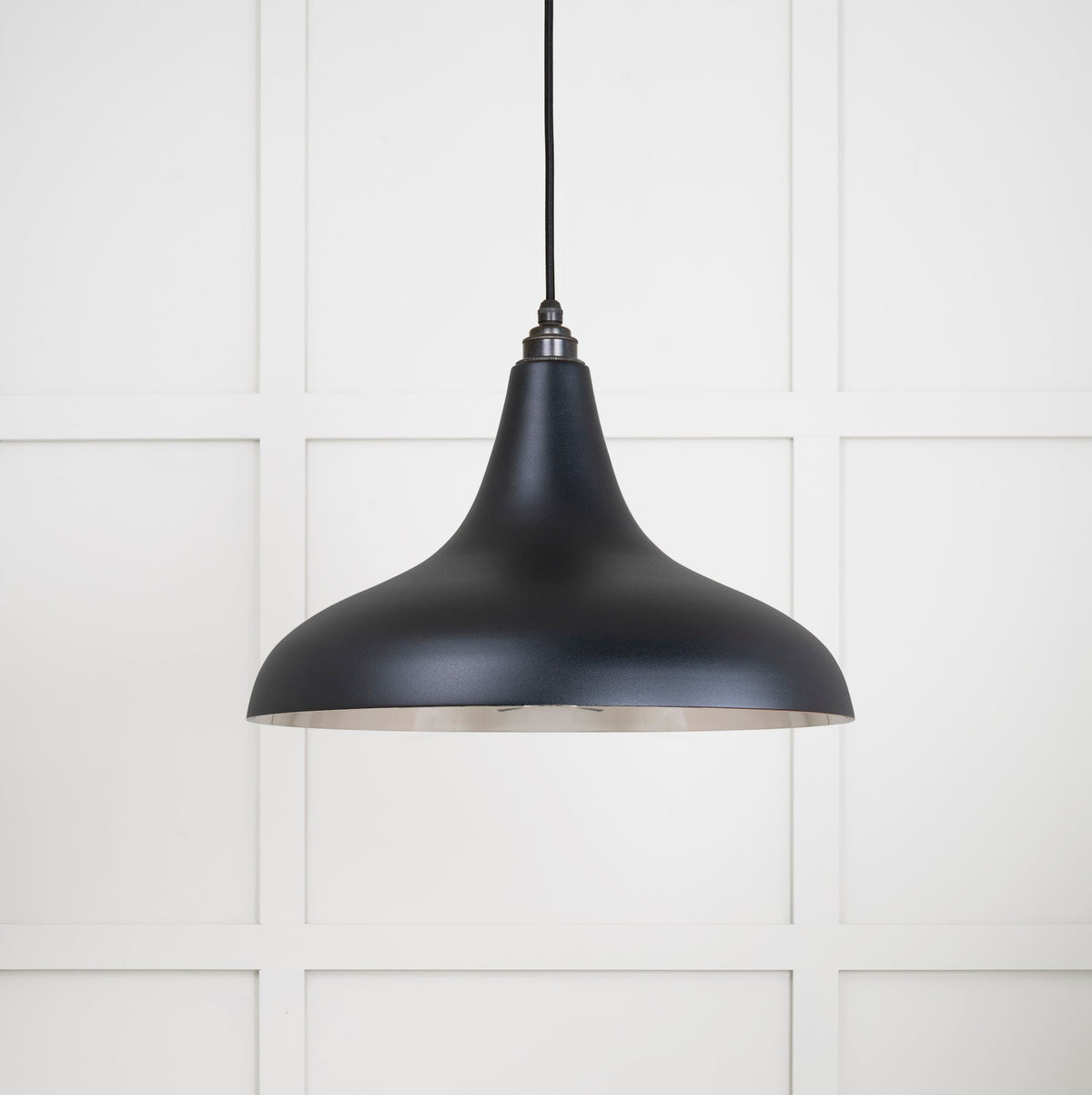 Smooth Nickel Frankley Pendant by From The Anvil