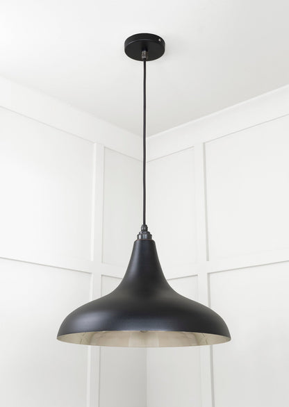Smooth Nickel Frankley Pendant by From The Anvil