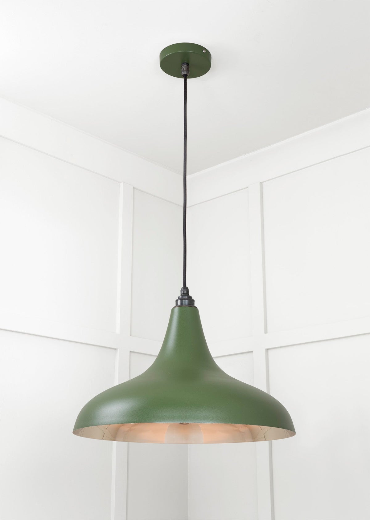Smooth Nickel Frankley Pendant by From The Anvil