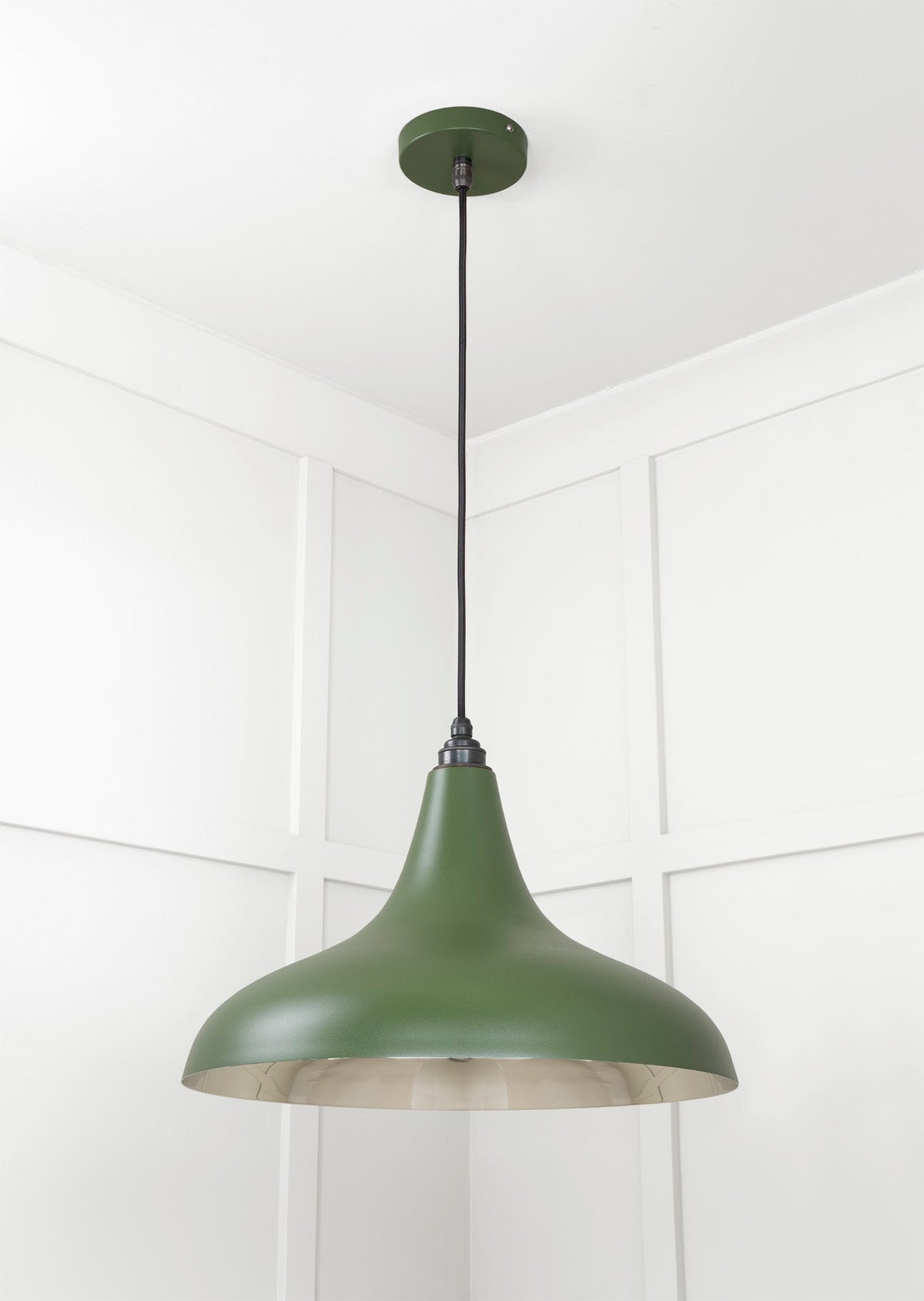 Smooth Nickel Frankley Pendant by From The Anvil