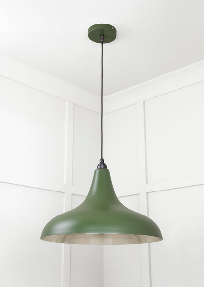 Smooth Nickel Frankley Pendant by From The Anvil