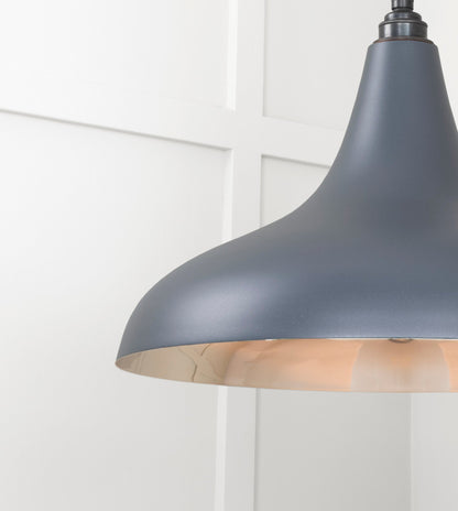 Smooth Nickel Frankley Pendant by From The Anvil
