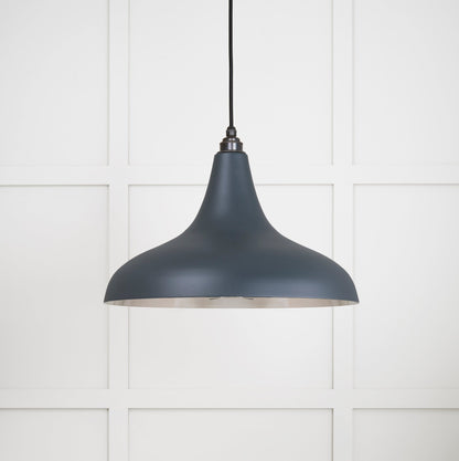 Smooth Nickel Frankley Pendant by From The Anvil